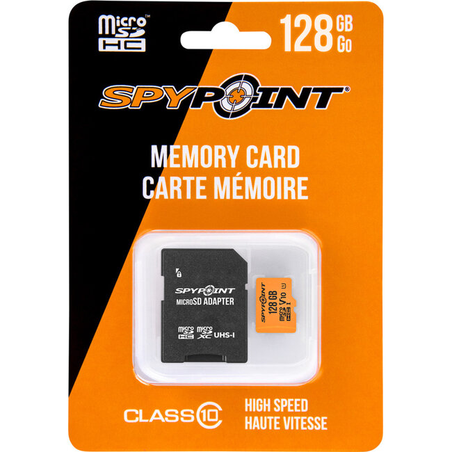 Carte Micro SD Spypoint 128 GB