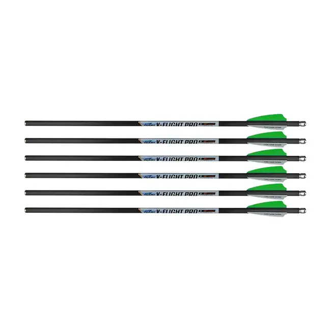 Flèche d'Arbalète Excalibur V-Flight Pro 18'' 6/pqt