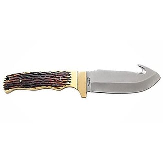UNCLE HENRY Uncle Henry Next Gen Staglon Knife with Leather Sheath
