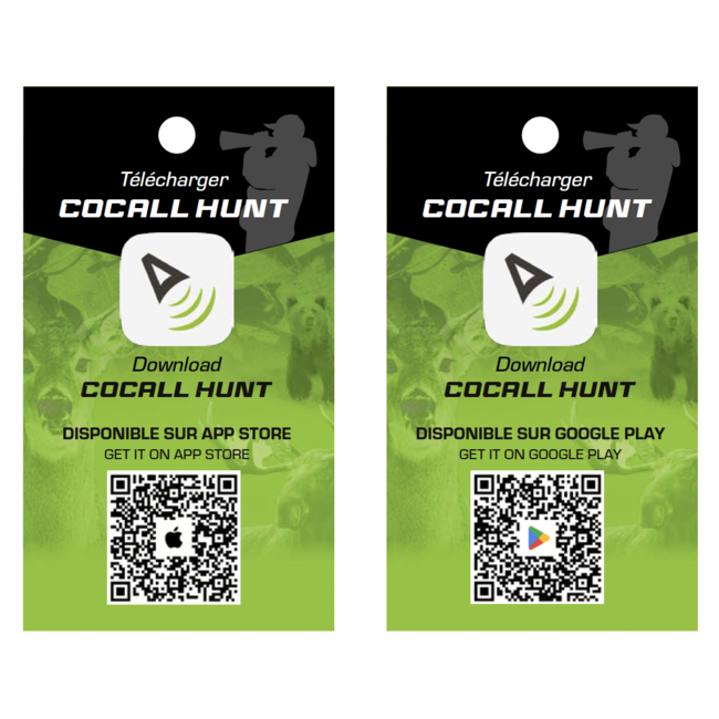 Cocall 2XB Electronic Caller with Moose & Deer Sound Cards