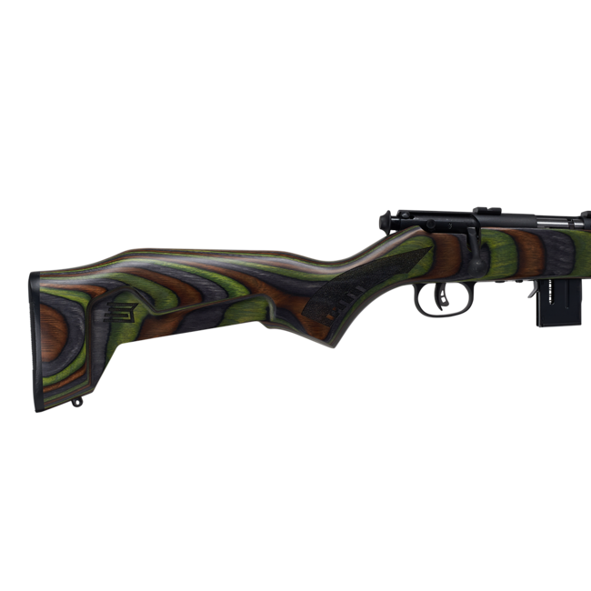 Savage 93R17 BNS-SR Rifle Cal. 17 HMR Green Minimalist