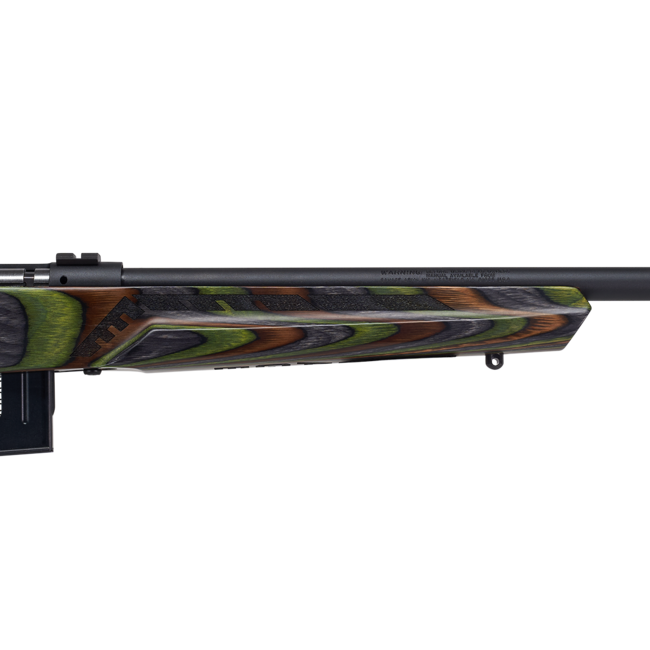 Savage 93R17 BNS-SR Rifle Cal. 17 HMR Green Minimalist