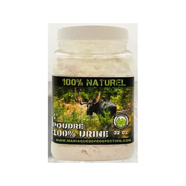 Poudre Urine d'Orignal Maniaque de Prospection