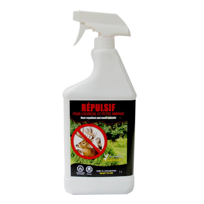Répulsif Millénium pour Chevreuil et Petits Animaux 1L