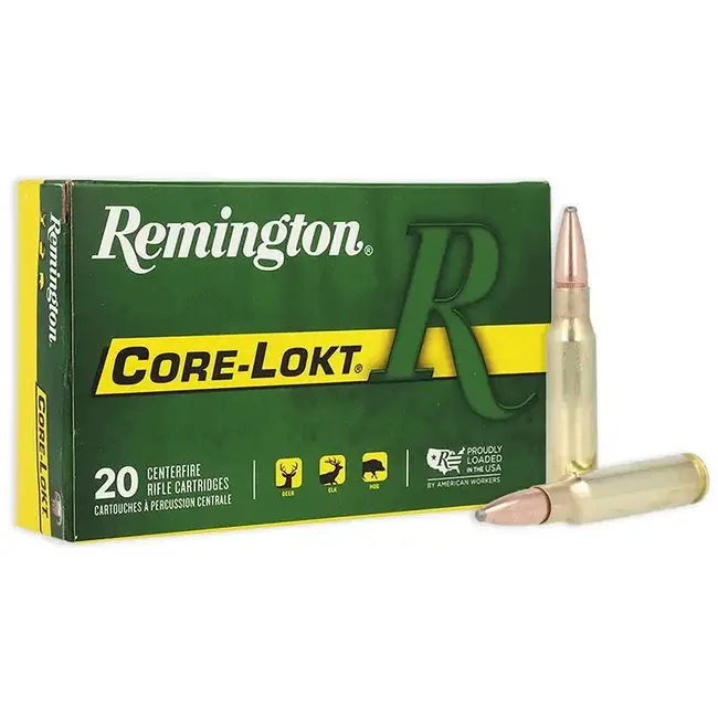 Munitions Remington Core-Lokt PSP Cal.300 Savage 150gr