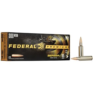 FEDERAL Munitions Federal Premium Berger Hybrid Hunter Cal.300WSM 185gr