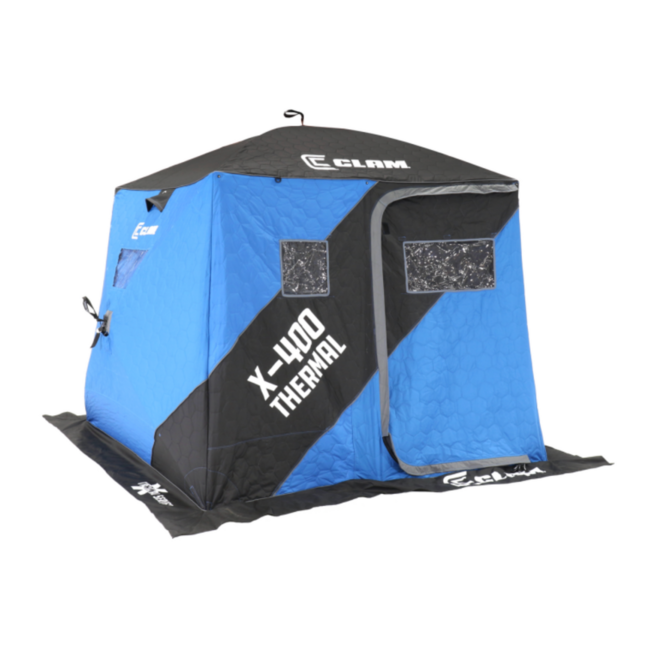 Tente Isolé Clam X-400 Thermal pour Pêche sur Glace