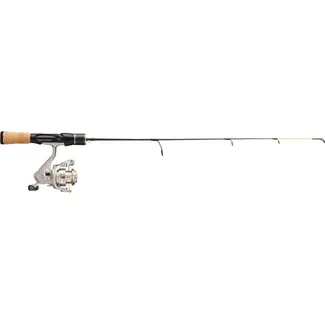 13 FISHING Ice Fishing Rod and Reel Combo 13 Fishing Capture Walleye 28'' M