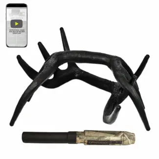 Illusion Ensemble D'Appeau Extinguisher et Bois Black Rack Illusion Pour Chevreuil