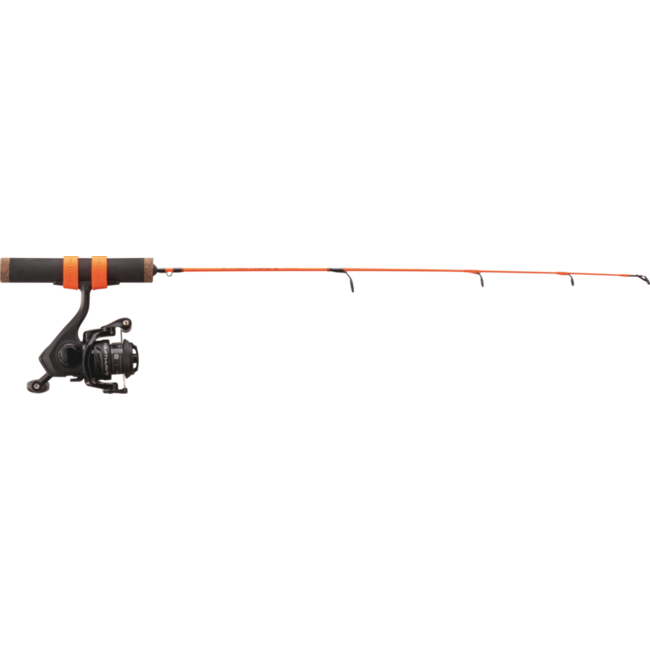 Ensemble Pêche sur Glace Canne et Moulinet 13 Fishing Heatwave 28'' ML
