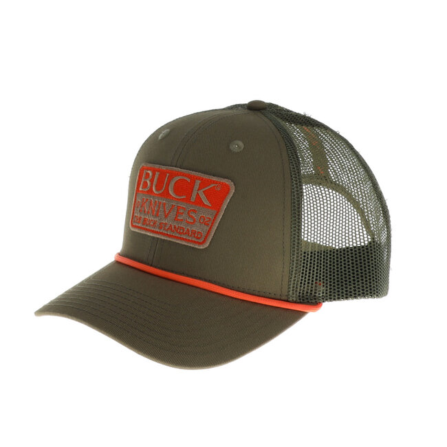 Casquette Buck Knives The Buck Standard Orange OD Green