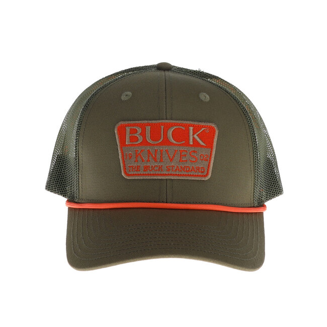 Casquette Buck Knives The Buck Standard Orange OD Green