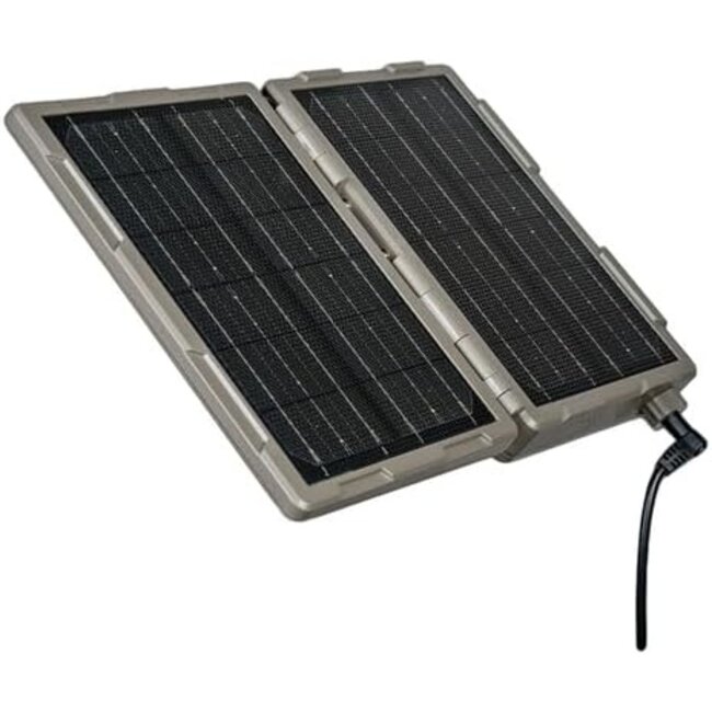 Tactacam Solar Panel with Twin Pack Lithium Battery