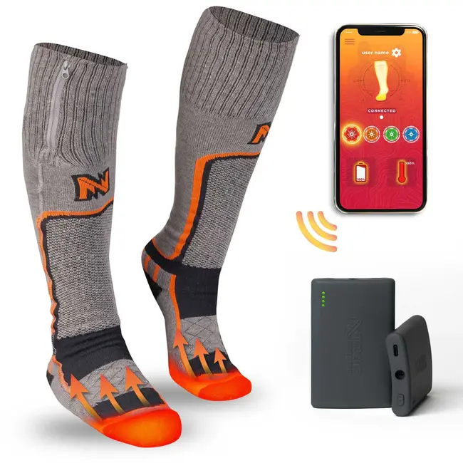 Bas Chauffant Mobile Warming Pro Merino Unisex Bluetooth