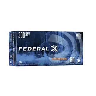 FEDERAL Federal Power Shok Soft Point Cal.300 Savage 180gr Ammunition