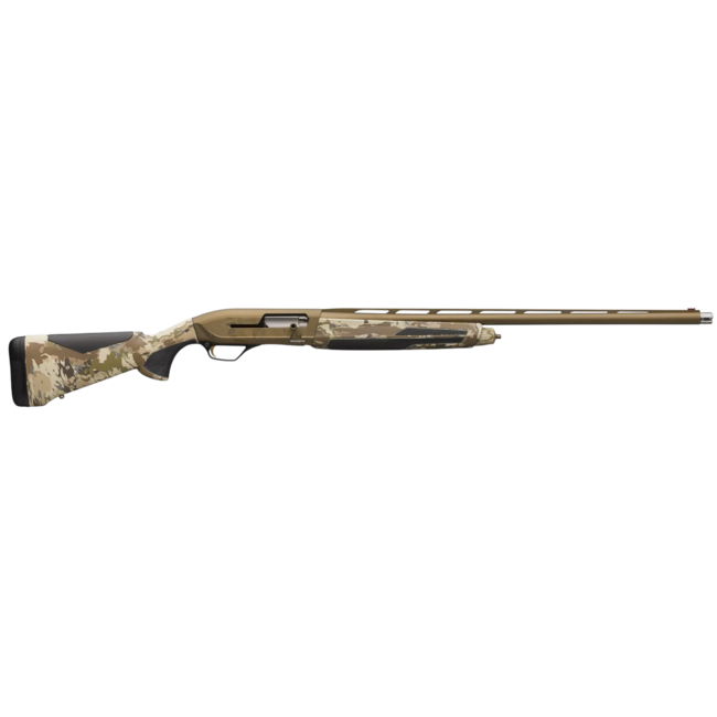 Browning Maxus II Wicked Wing 12GA 3½" 28" Shotgun – Burnt Bronze Cerakote / AURIC Camo