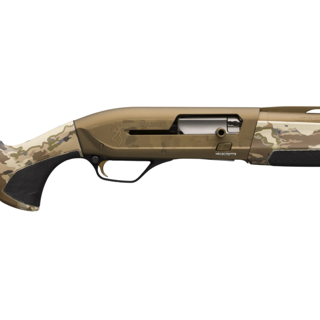 Browning Maxus II Wicked Wing 12GA 3½" 28" Shotgun – Burnt Bronze Cerakote / AURIC Camo
