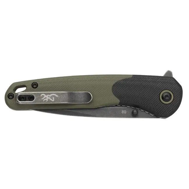 Couteau Pliant Browning Cedar G10 Vert