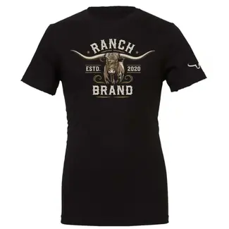 Ranch Brand Ranch Brand Steer 3 Men's Black T-Shirt