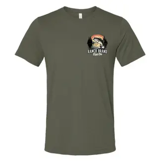 Ranch Brand Ranch Brand Men's Fish On T-Shirt in Khaki
