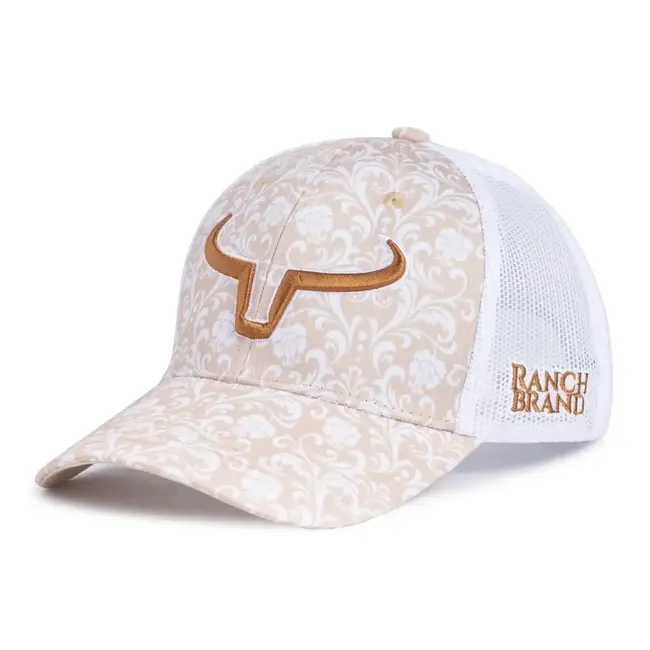 Casquette Ranch Brand Ponytail Damascus 4 | Logo Cuivre