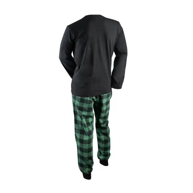 Alper Fossan II Men's Pyjama Set Black/Green