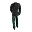 Alper Fossan II Men's Pyjama Set Black/Green
