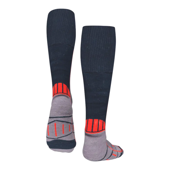 Mobile Warming 3.7V Unisex Heated Socks Grey/Orange/Blue