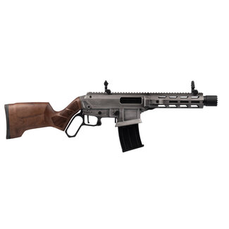EGE Arms EGE Levar12S Gray Walnut Lever Shotgun 12ga-3"-10.6"