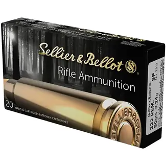SELLIER & BELLOT Munitions Sellier& Bellot  Cal.222 Rem 50gr