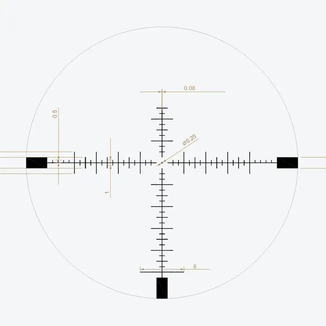 Télescope Riton 1 Conquer 6-24x50mm FFP  MOA