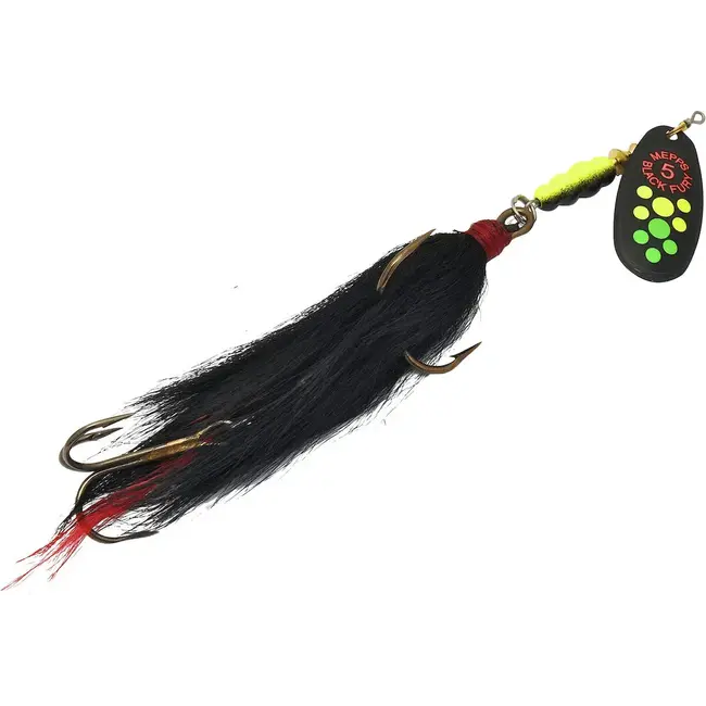 Cuillère Tournante Mepps Black Fury Musky Killer Tandem #5