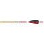 Flèches D'Arc Black Eagle Arrows Vintage Plumes Naturelles .005'' R/B/N 6/pqt