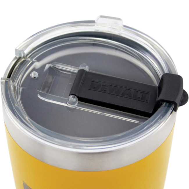 Gobelet isotherme DEWALT en acier inoxydable 30 oz – Jaune