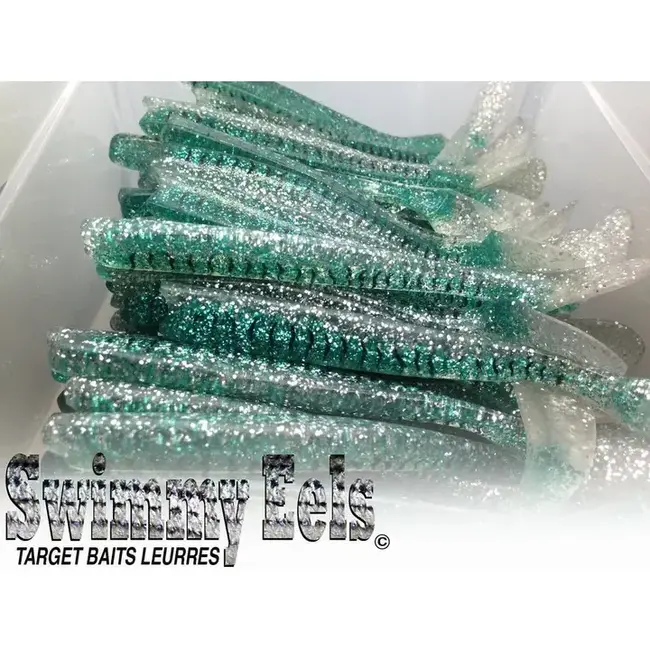 Swimmy Eels Target Baits 7'' 3/pkg