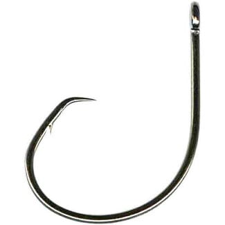 MUSTAD Hameçon Mustad Circulaire Classique Décalé #1  Noir 50/pqt