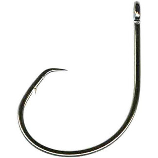 MUSTAD Mustad Classic Offset Circular Hook #1 Black 50/pk