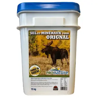 PRONATURE Sel et Minéraux Pronature en Chaudière  Orignal15kg