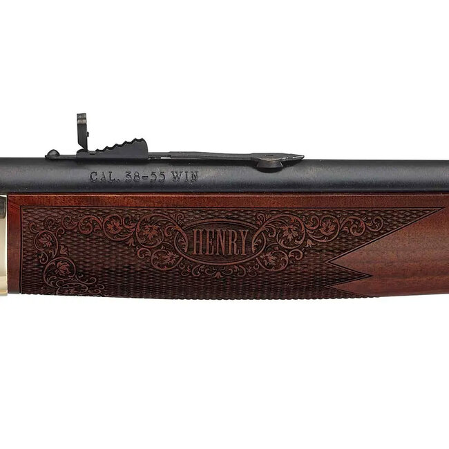 Henry Side Gate Cal.45-70 Govt Rifle Wood and Gold