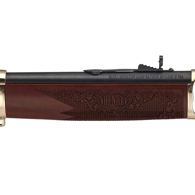Henry Side Gate Cal.45-70 Govt Rifle Wood and Gold
