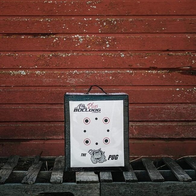 Cible BullDog Targets Série Plus The Pug