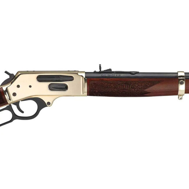 Henry Side Gate Cal.30-30 Wood and Gold Rifle
