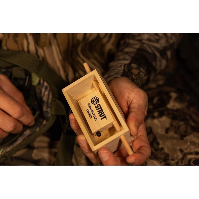 Appeau HS Strut Push Button Yelper pour Dindon