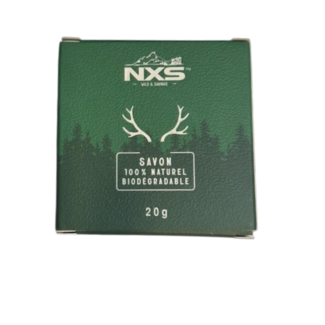 NXS Barre De Savon Nxs Cèdre Sauvage Biodégradable 20g