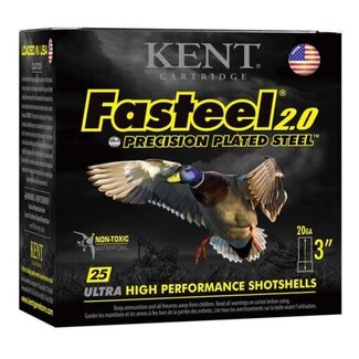 KENT Kent Fasteel 20ga 3'' 7/8oz #4 Ammunition