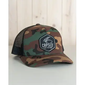 Capsize Fly Fishing Casquette Capsize Trucker Dry-Fly-Camo