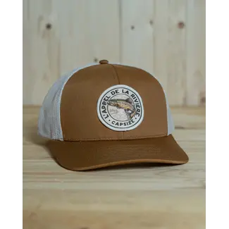 Capsize Fly Fishing Casquette Capsize l'Appel de la Rivière Caramel/Stone