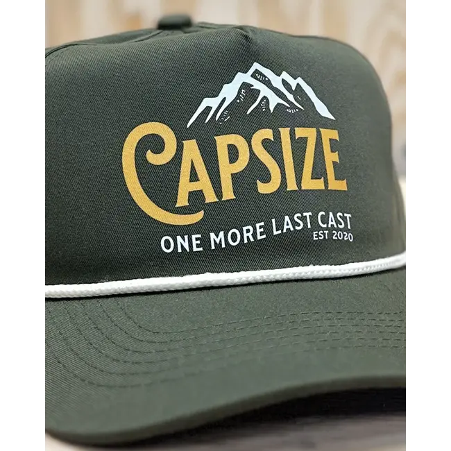 Casquette Capsize  Golf Streamer Fly Olive