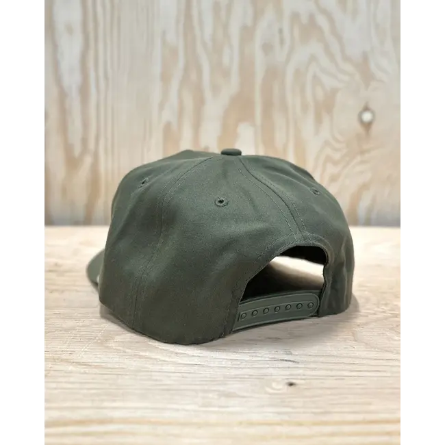 Capsize Golf Streamer Fly Olive Cap