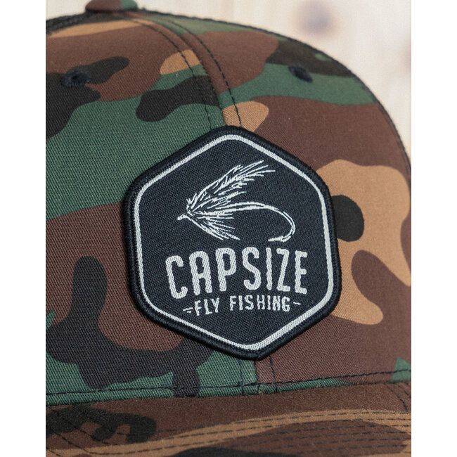 Capsize Trucker Dry-Fly-Camo Cap